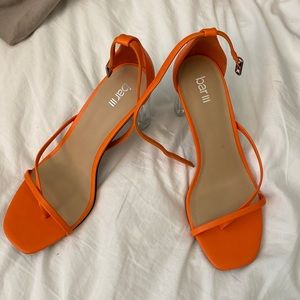 Orange straps